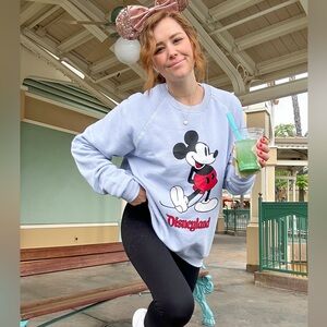 Disney Mickey Mouse Light Blue Sweater